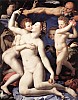 Angelo di Cosimo di Mariano (1503-1572) - Venus, Cupidon et le temps (allegorie).jpg